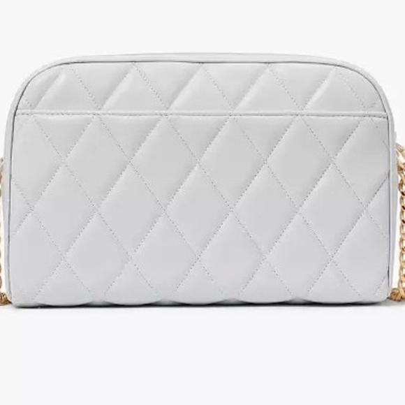 Kate Spade Mini Camera Crossbody Light Gray - Picture 3 of 10